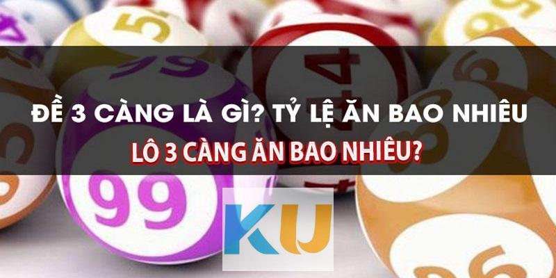 Hướng dẫn cách tính lô 3 càng ăn bao nhiêu